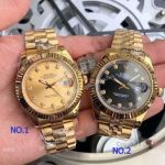 Fake Rolex Oyster Perpetual Datejust Yellow Gold Men 40mm Watch